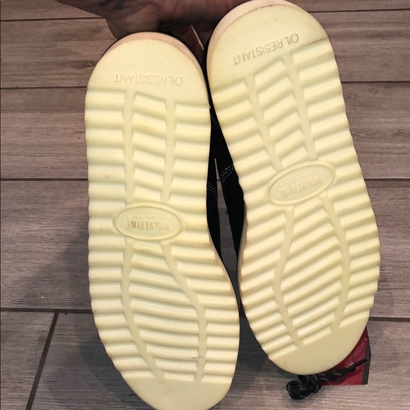 Wolverine Men's Black Boots - Picture 5 of 6